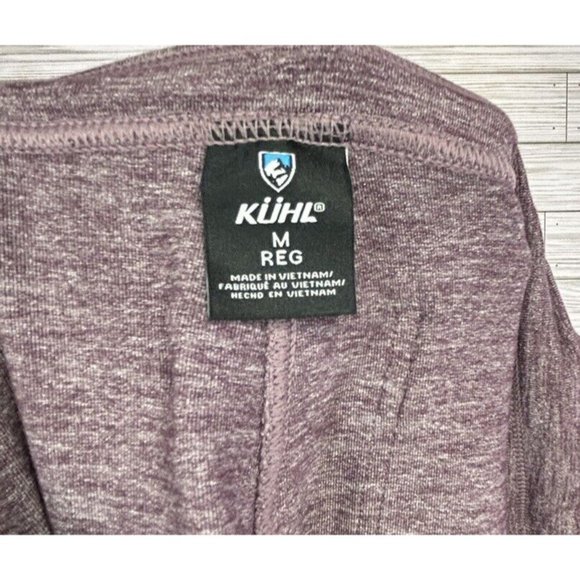 WOMENS KUHL OUTLEASURE Activewear LEGGINGS Heather Purple Sz Medium Regular - Picture 7 of 10